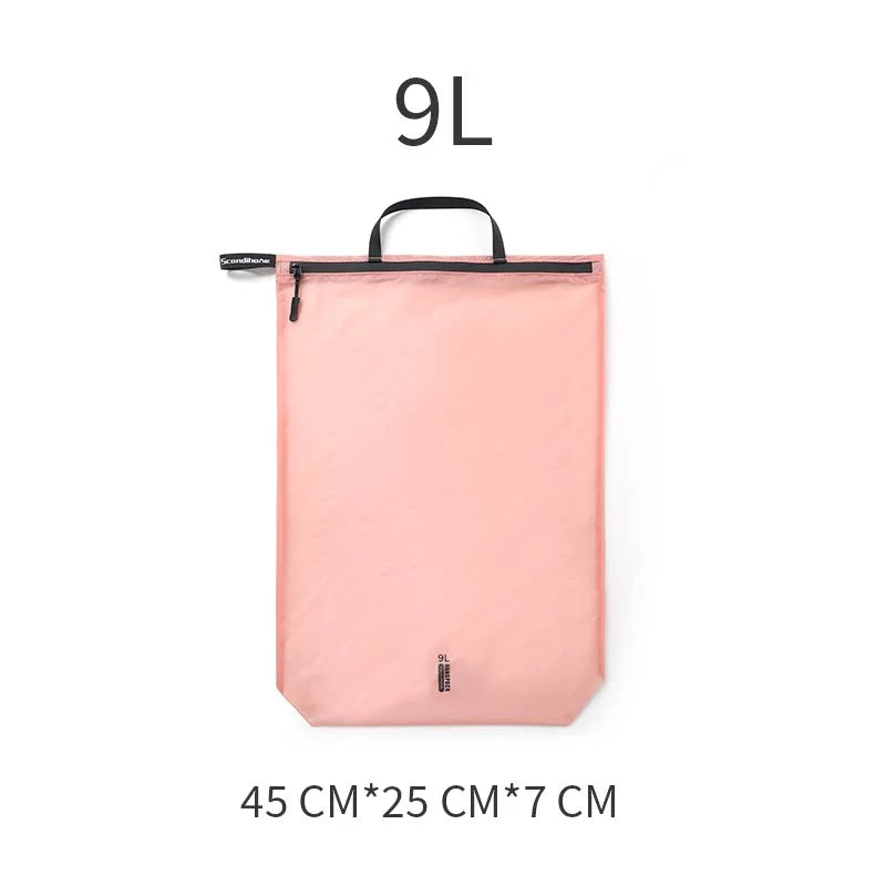 Waterproof Wet Dry Bag for Swimsuit Travel Beach Pool Gym Lightweight Nylon Zipper Organizer Shoe Toiletry Storage Pouch
