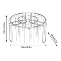 Air Fryer Skewer Rack 49 Vertical Stainless Steel Heat Resistant Grill Broiler Kabob Stand Home Campfire Beef Chicken Fish Meat