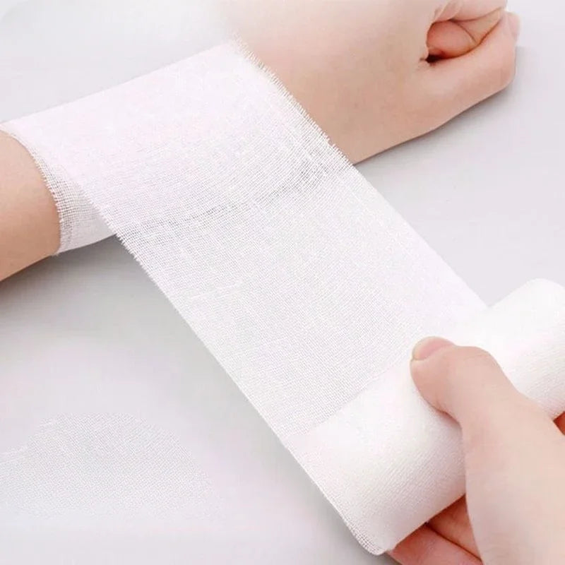 1pc PBT Elastic Bandage Medical Supply Conforming First Aid Gauze for Wound Dressing Emergency Care Cotton