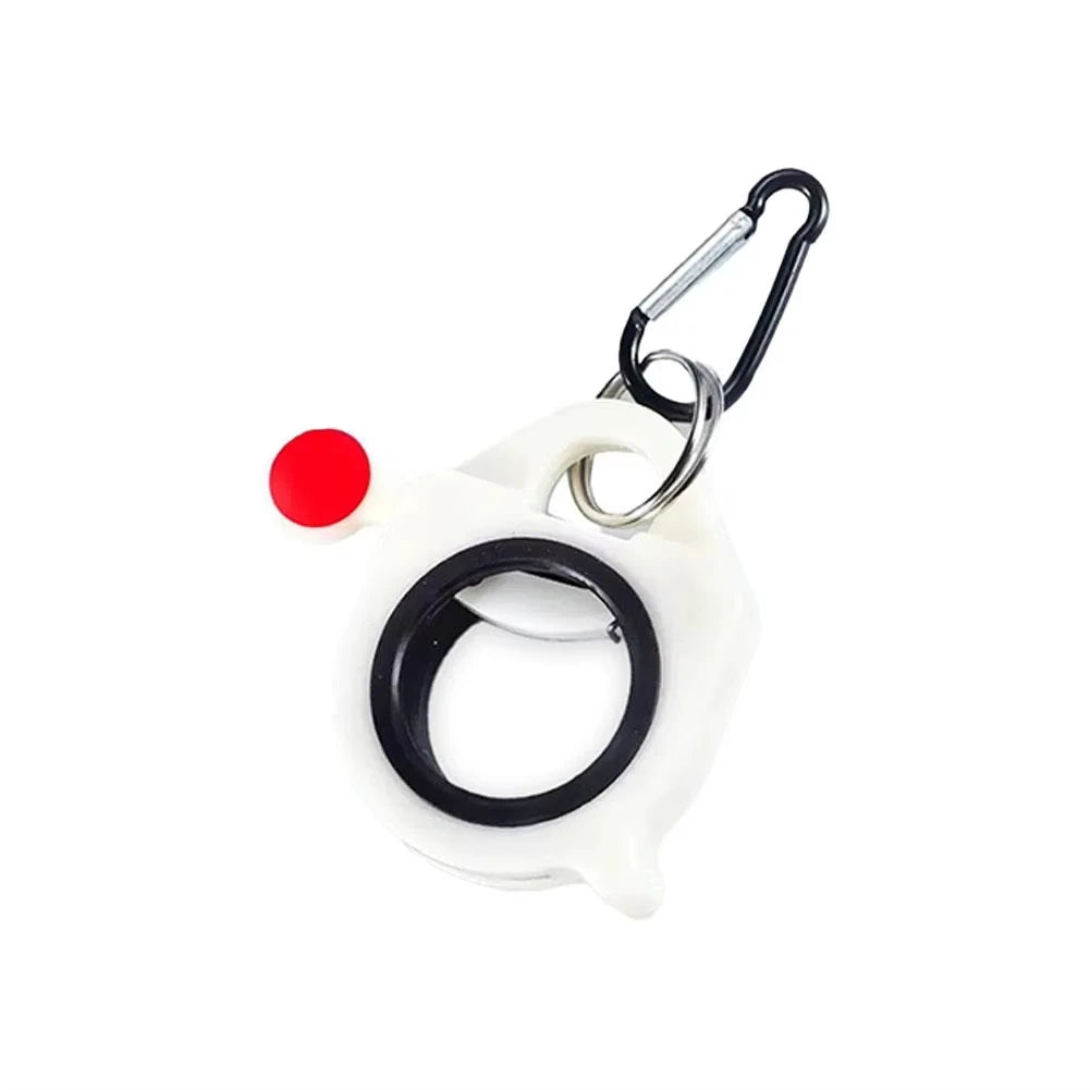 Square Cable Tie Organizer Fluorescent Cable Tie Organizer Portable Reusable Storage Cable Tie Holder Cable Tie Storage Tool