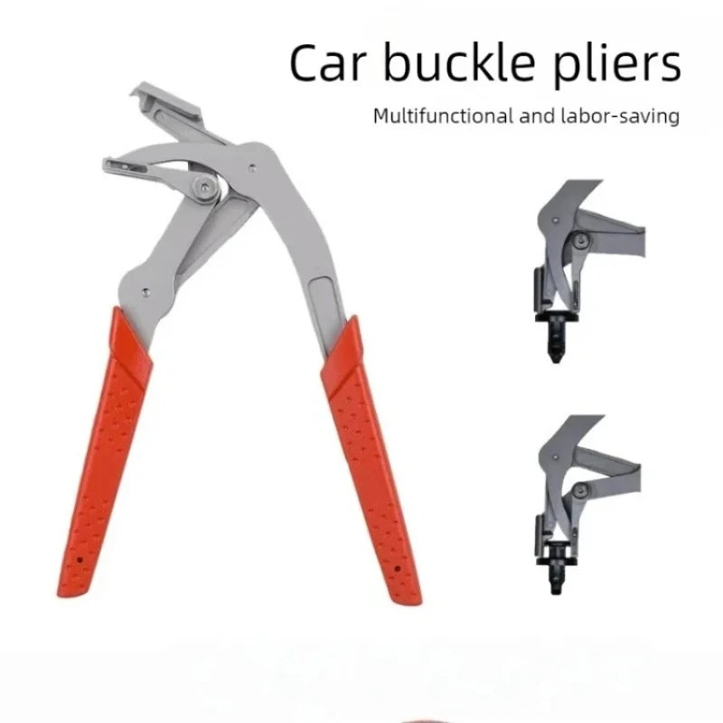 Universal Car Clip Removal Pliers Plastic Fastener Remover Tool for Interior Door Panel Trim Bumper Repair Hand Tool