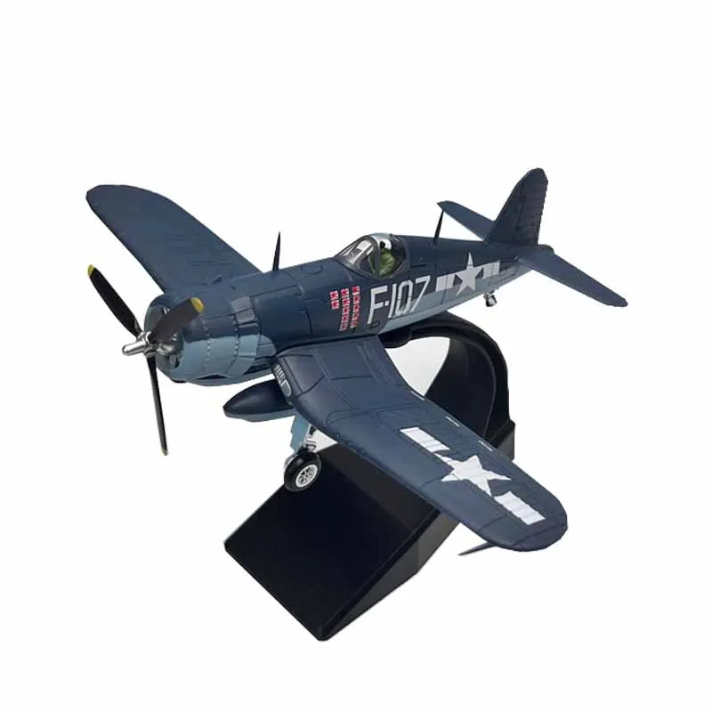 1/72 Scale WW2 US F4U-1 F4U Corsair Dragon Fighter Aircraft Metal Military Plane Diecast Model Collection or Gift