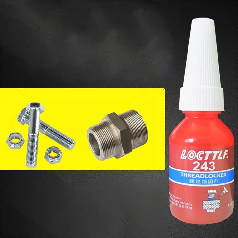 10ml Threadlocker Glue Screw Glue Thread Locking Agent Anaerobic Glue Screw Anti-loose Seal Adhesive 222 242 243 263 271 277 290