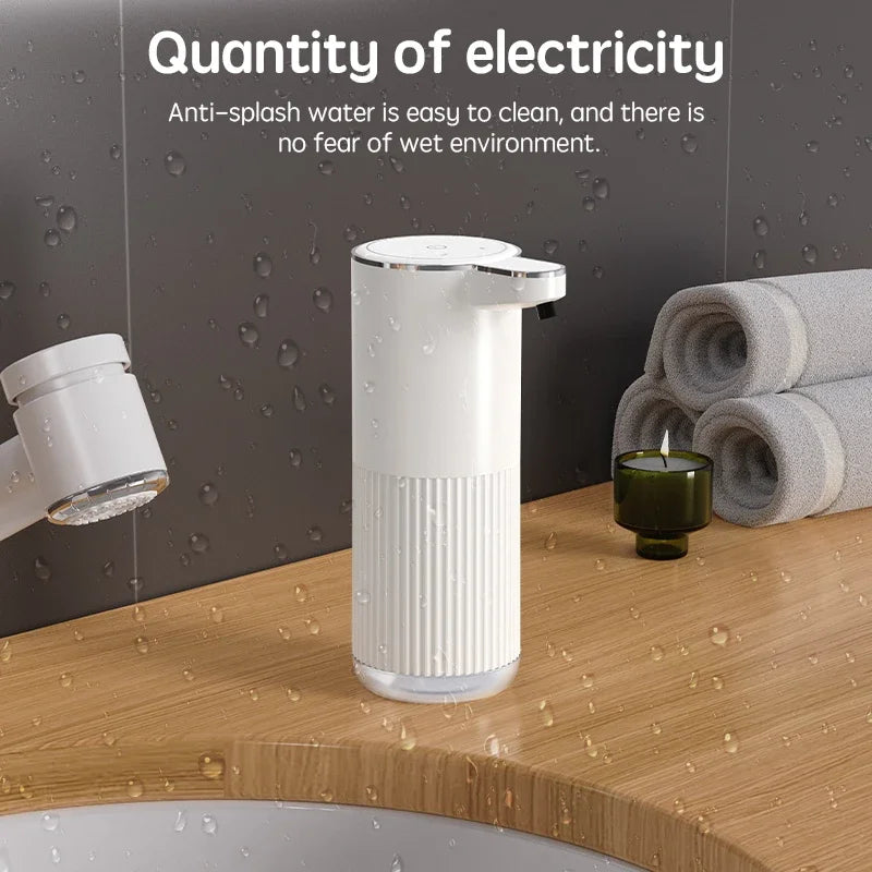 Automatic Soap Dispenser For Bathroom Accessories Automatic Liquid Soap Dispenser 360ML TYPE-C White 4 Level Foam Soap