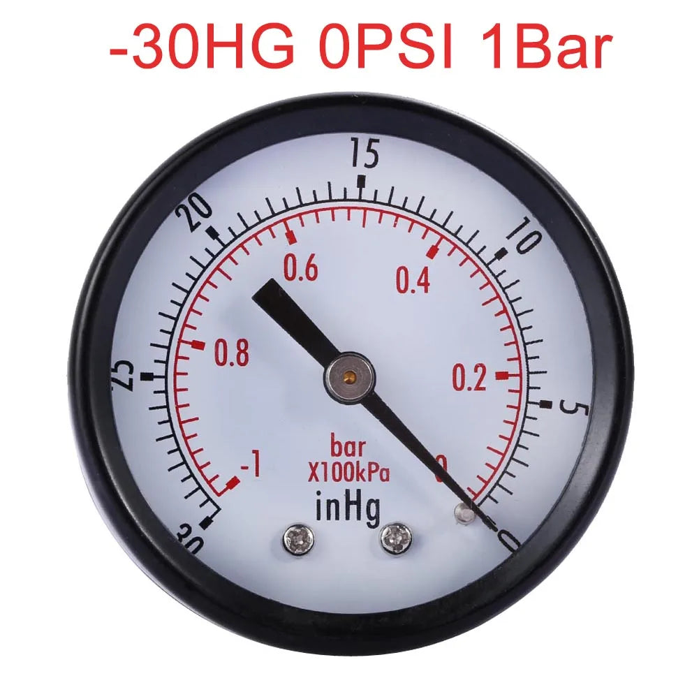 3500/200 PSI Pressure Gauge Dial Digital Pressure 0-14 Bar Vacuum Manometer 3/4 NPT for Water Pump Air Gas Water Fuel Liquid