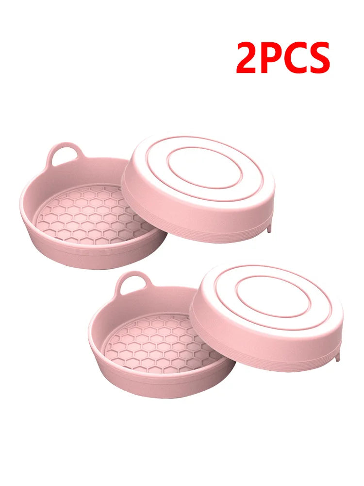 1/2Pcs Silicone Car Coasters - Non-Slip Heat-Resistant Design for Car Durable Eco-Friendly Spill-Proof Fits Most Cup Holders