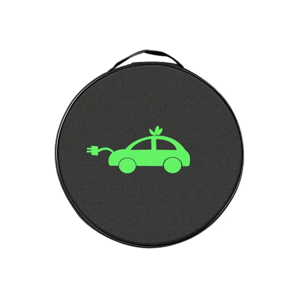 EV Cable Organizer Bag Electric Car Charger Box Charging Organizer Jumper Cable Bag Electric Vehicle Charging Cable Case