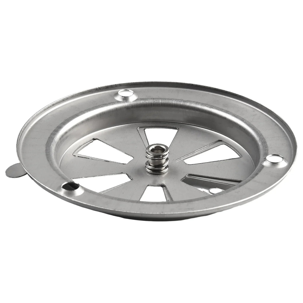 Vent Damper Air Vent Exhaust Replacement Stainless Steel Test Chamber BBQ Damper Vent Stove Air Control Valves