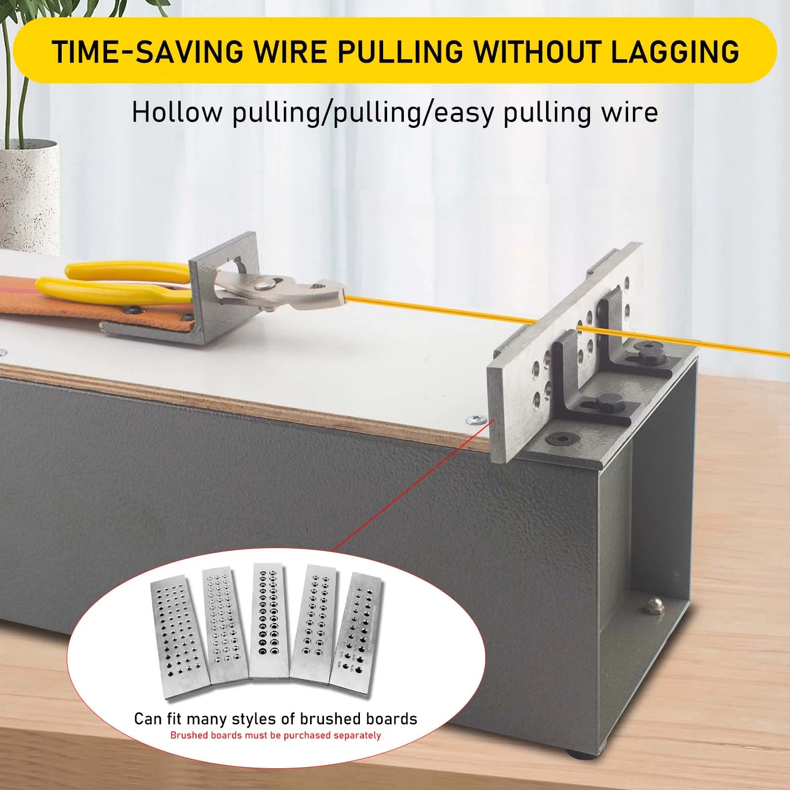 Jewelry Wire Drawing Machine - Precision Drawplate Tool for Creating Fine Wires and Bracelet Designs
