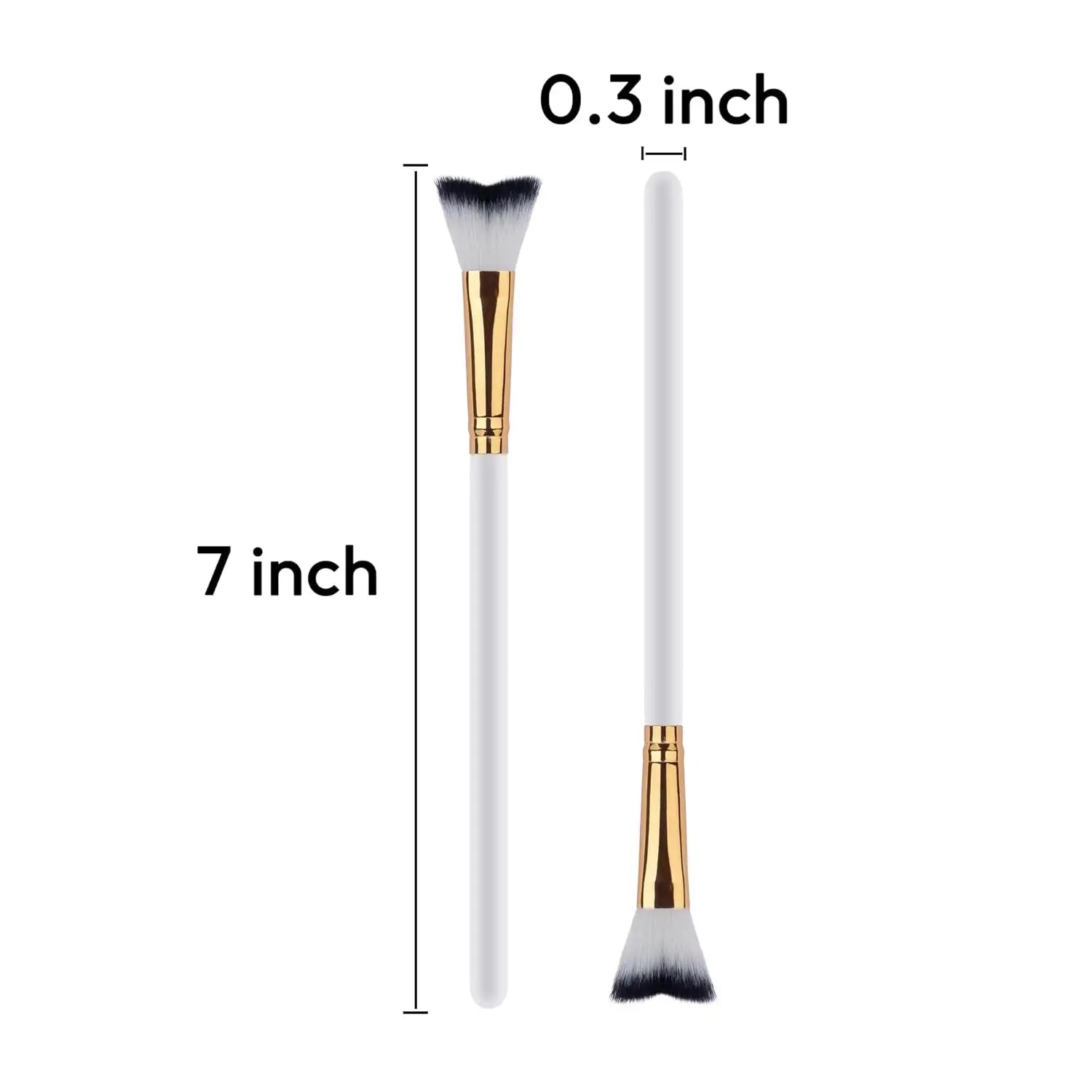 1 pcs Lash Shampoo Curved Brush For Eyelash Extension Cleansing,Soft Makeup Removal Bath Swoop Brush Tools