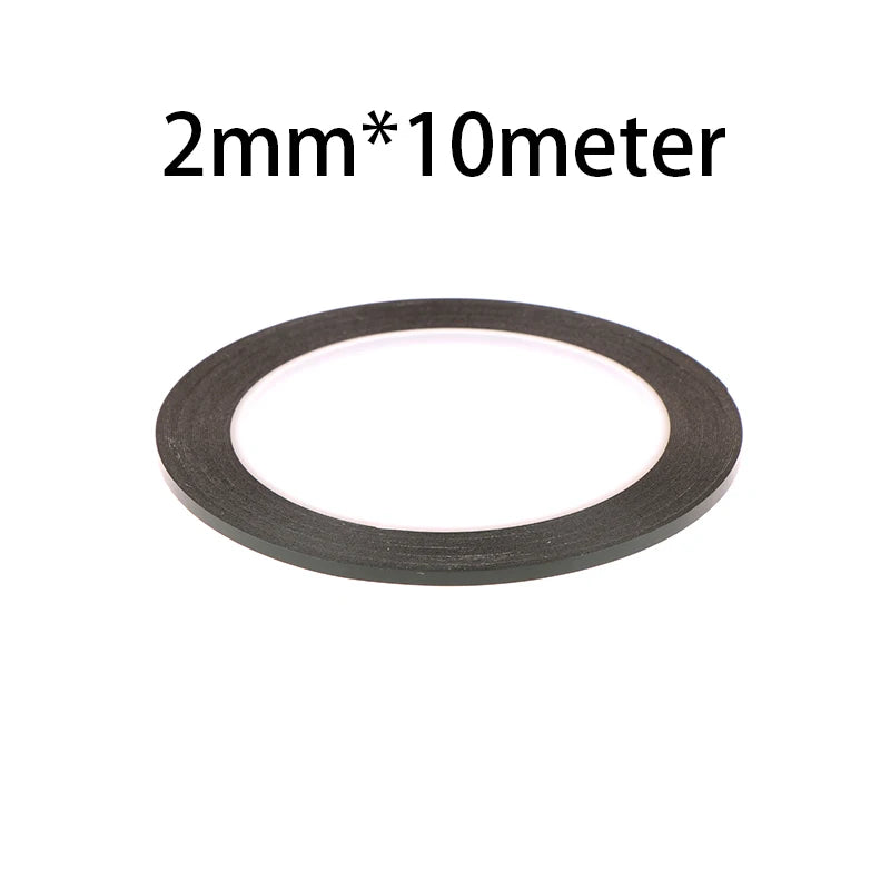 Hot Sale 10M Black Strong Adhesive Tape 2-5MM Double-Sided Glue Roll for Tablet LCD Touch Glass Frame Back Cover Repair