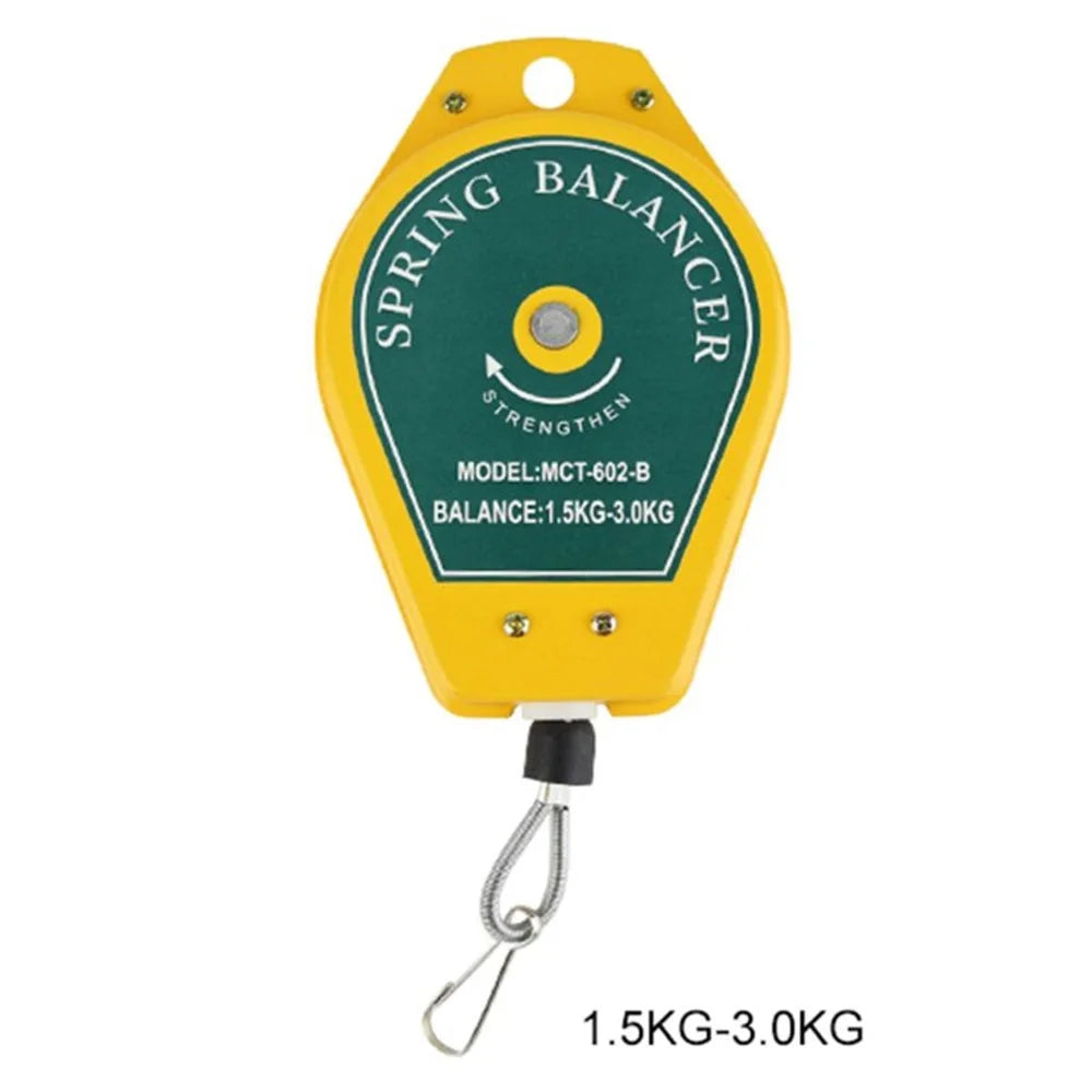 Retractable Spring Balancer Screwdriver Hanging Torque Wrench Hanger Steel Wire Rope Measuring Tool Holder 0.6-2.0KG Balancer
