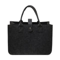 Portable Large Capacity Mummy Bag  Women Felt Shoulder Bag Simple Solid Color Messenger Bag Handbag Travel Casual Crossbody Bags