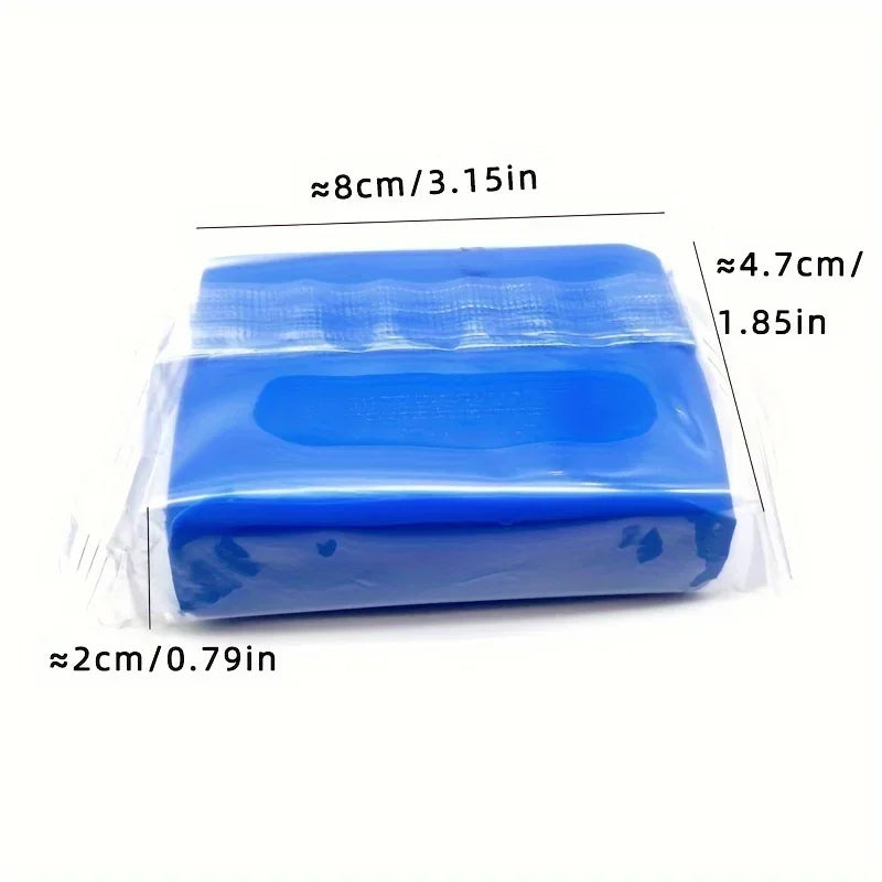 4 Pcs 3.53oz Clay Bar Car Detailing Clay, Auto Blue Detailing Magic Clay Bars Cleaner With Washing And Adsorption Capacity