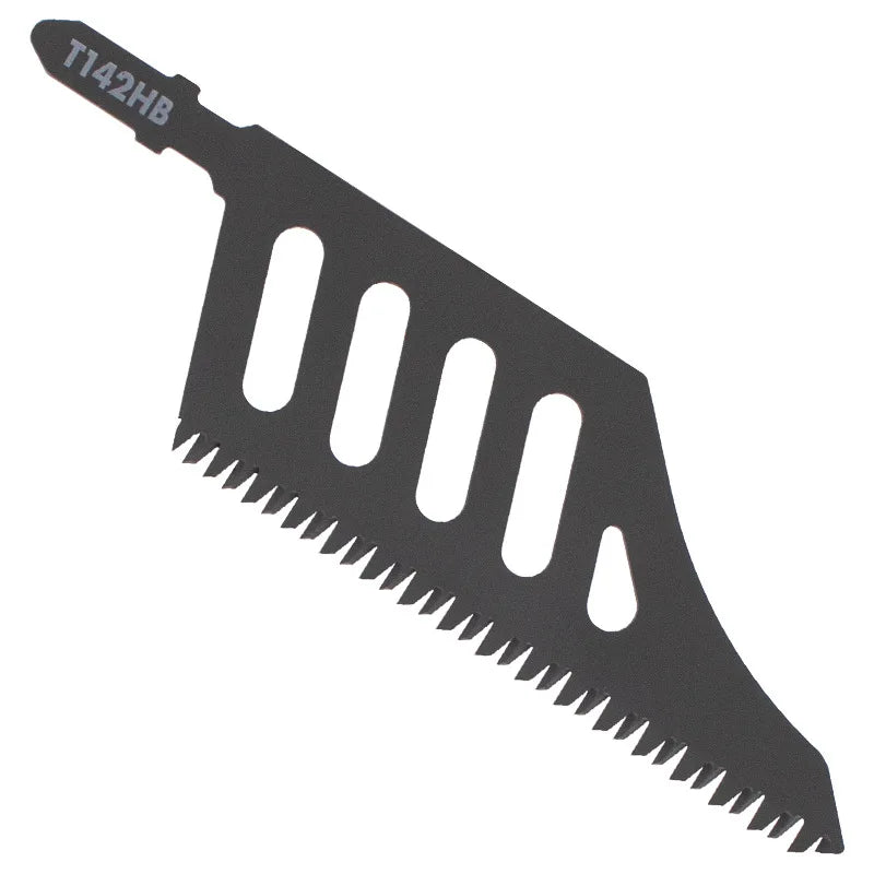 5pcs T142HB Jigsaw Blade Curved Scroll Saw Blades For Precision Cutting T Shank Flush Cut Replacement Jigsaw Blade