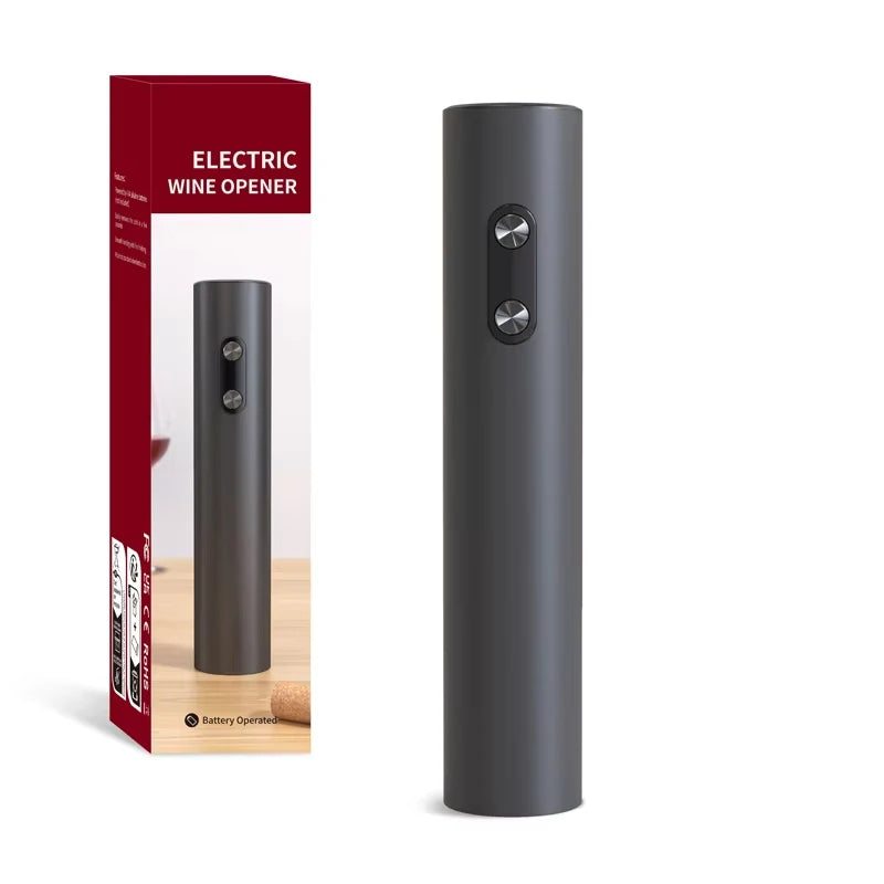 Electric Wine Opener Set Household Fully Automatic Corkscrew with Decanter Wine Tool Kit for Easy Drinking Wine Bottle Opener