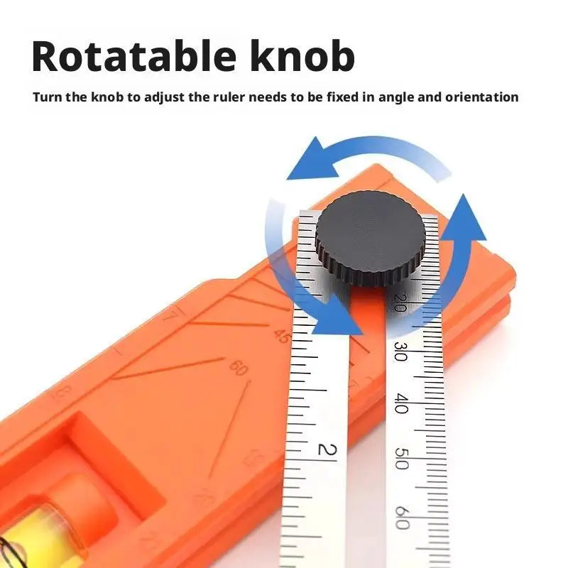 Professional Woodworking Angle Ruler Digital Protractor Level Measure Tool 360°  for Carpenter DIY Building