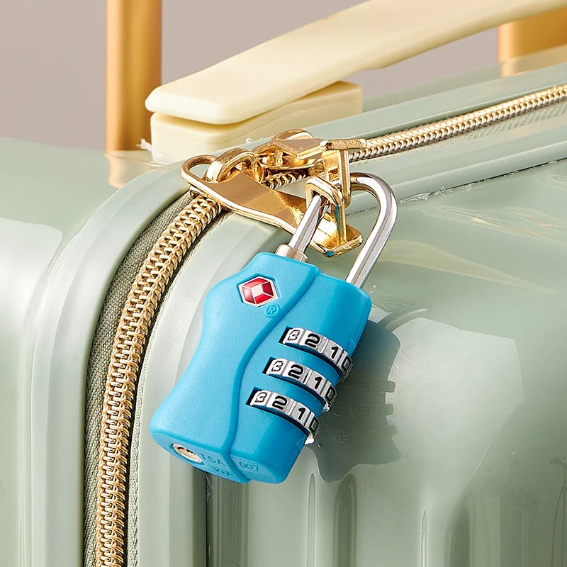 TSA Official Password Lo for Travel Lage Carry-on Bag Bapa Suitcase Small U-aped Anti-theft Lo Outdoor Cam Gear