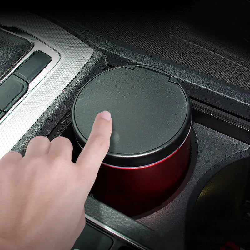Portable Car Ashtray Cigarette Ash Holders Cup Car Decor For Honda Civic CRV Fit gp5 Jazz Veze Odyssey XR-V adv 350 Accessories