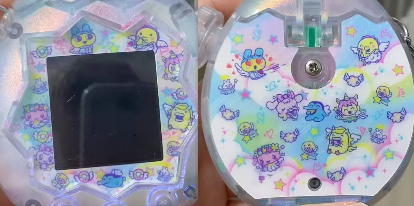 IN STOCK Cannot Be Past Dynamic Lenticular Tamagotchi Paradise Cartoon Characters Diy Handmade Panel Paper And Backboard Paper