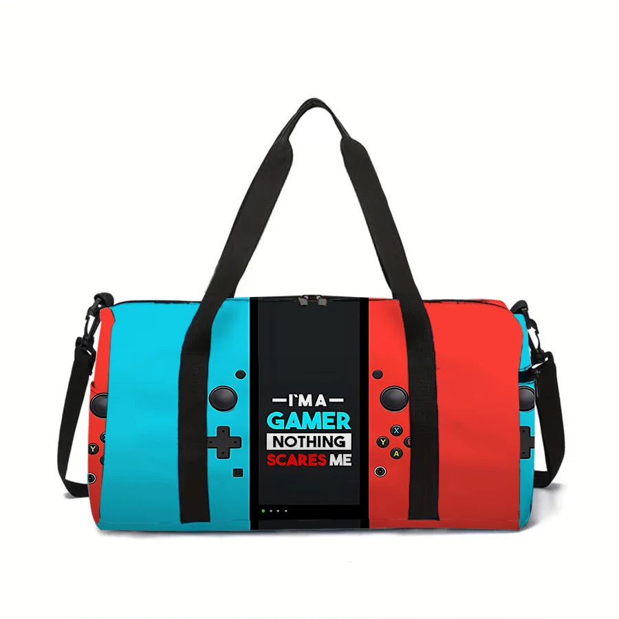Large Travel Bag Games Console Multi-Functional Duffle Tote Bag Handbags Waterproof Gym Bags For Boys/Girls Kids Fitness bag