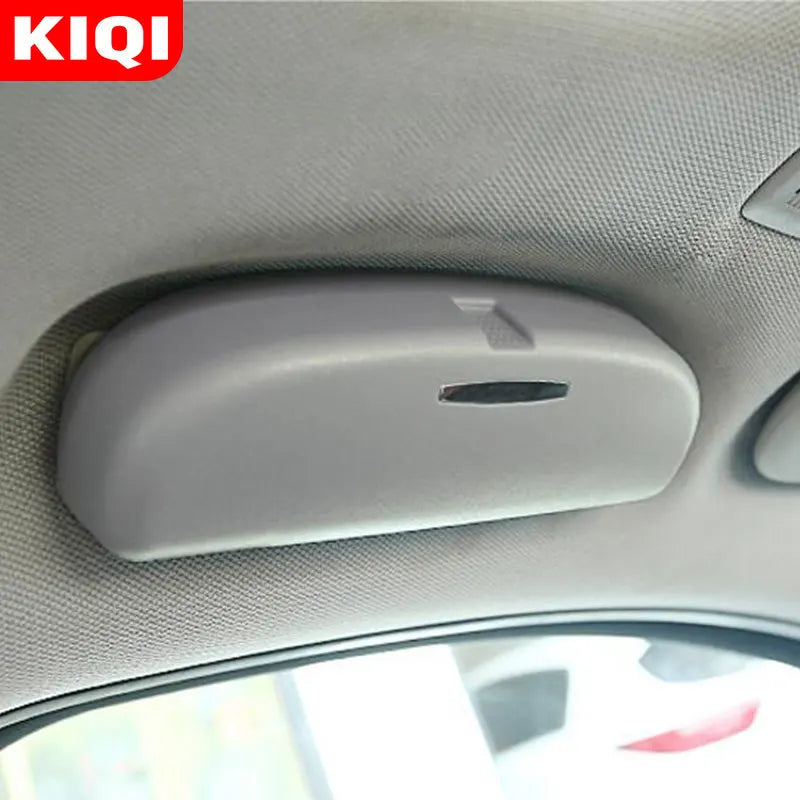 KIQI Car Sunglasses Case Glasses Holder Box Fit for BMW 1 2 Series F20 F22 F45 2011 2012 2013 2014 2015 2016 2017 2018 2019 2020