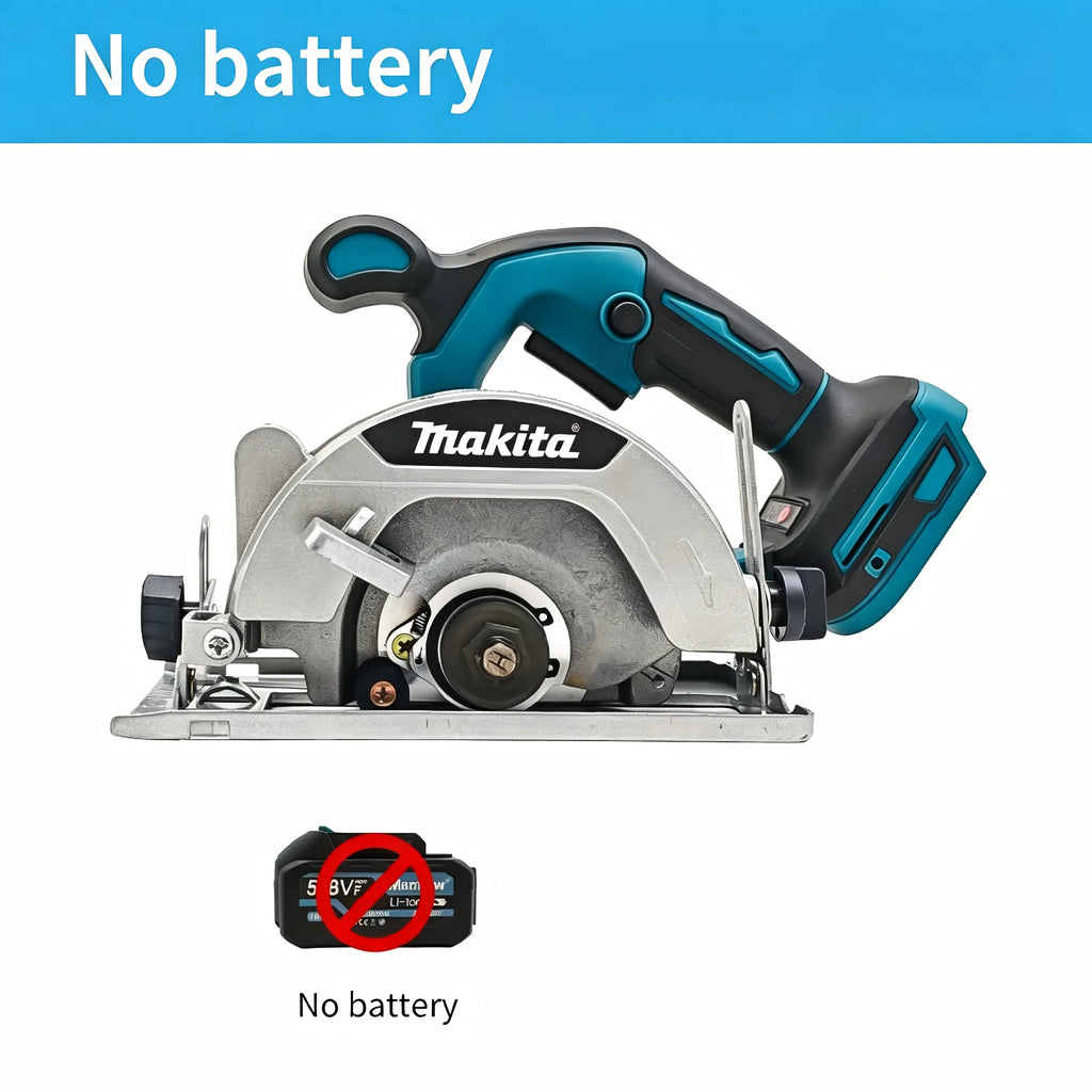 Makita 5-Inch Brushless Electric Circular Saw Cordless High Power Board Cutting Machine Woodworking Power Tools For 18V Battery