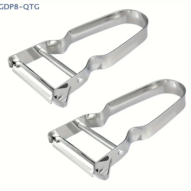 1Pc Stainless Steel Peeler Kitchen Vegetable Fruit Peeler Potato Slicer Carrot Peeler Multiple-Function Kitchen Accessories