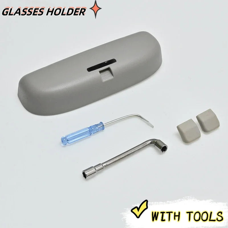 For Land Rover Freelander Discovery 3/4 Evoque Glasses Case ABS Car Sunglass Holder Storage Box Accessories