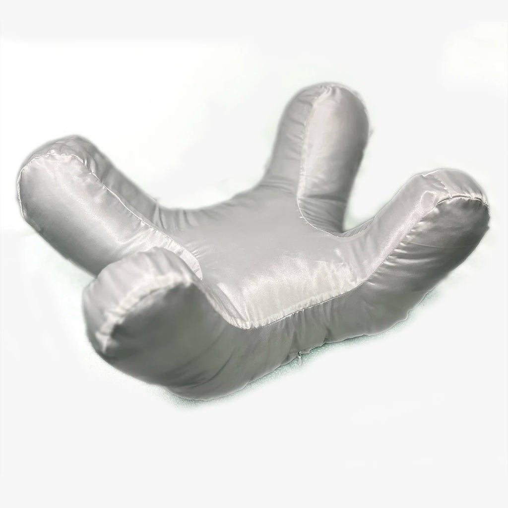 Face Pillow + Free White Satin Pillowcase! Beauty Sleep, Anti Wrinkles-Aging, Back Sleep