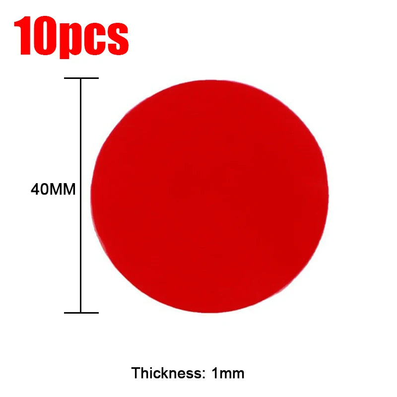 10-100Pcs Transparent Acrylic Double Sided Tape Pads Waterproof No Trace Super Strong Self Adhesive Stickers for Car Home