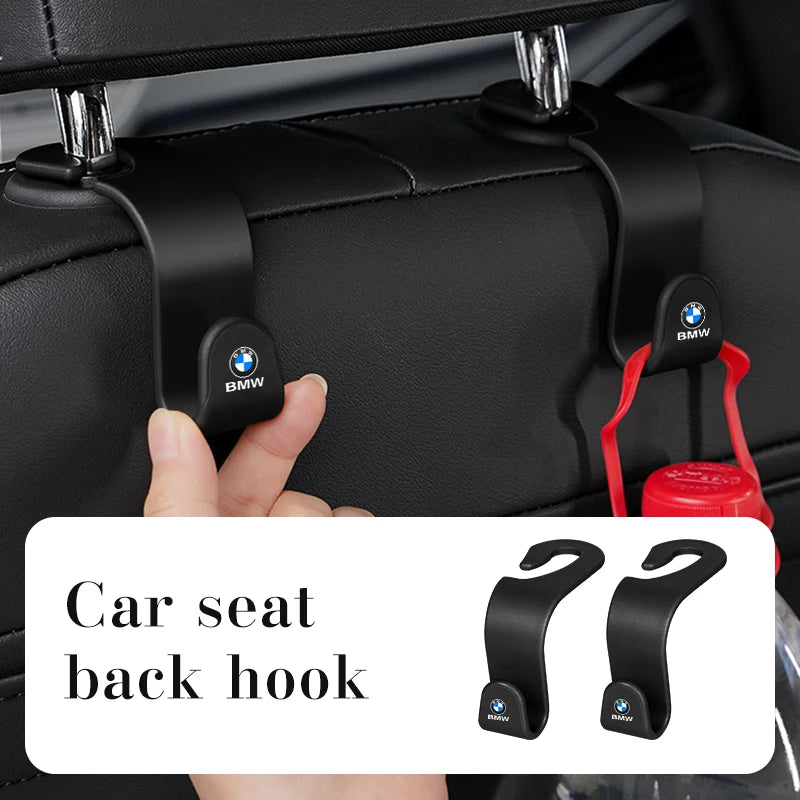 For BMW 1 3 5 7 series Car Seat back hook G20 G30 G01 G05 F48 F15 F30 F31 E46 E90 X1 X2 X3 X4 X5 X6 X7 Rear seat storage hooks