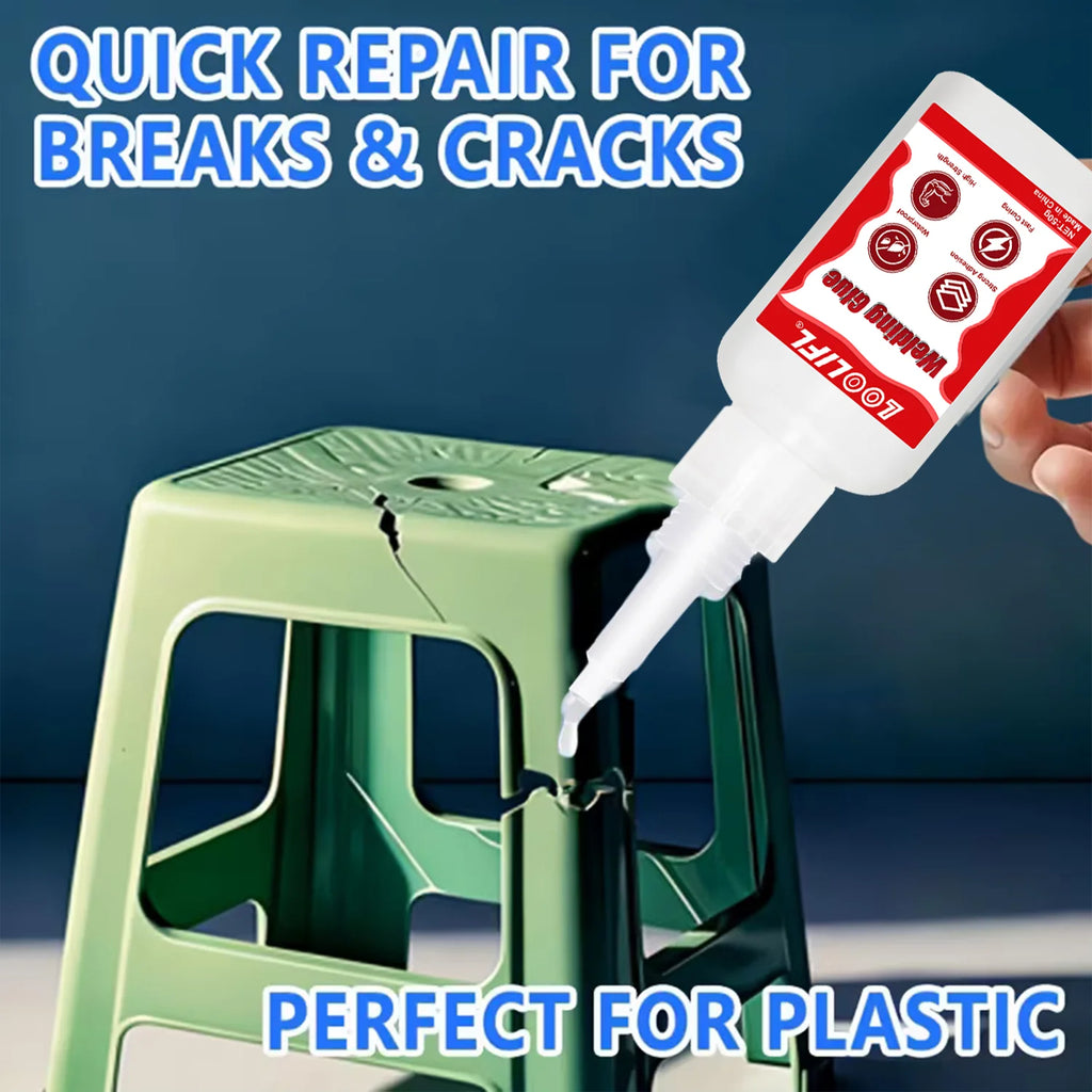 LOOLIFL 8PCS 50g Super Welding Glue,Universal High Strength Oily Adhesive Glue For Plastic Wood Ceramics Metal Soldering Agent