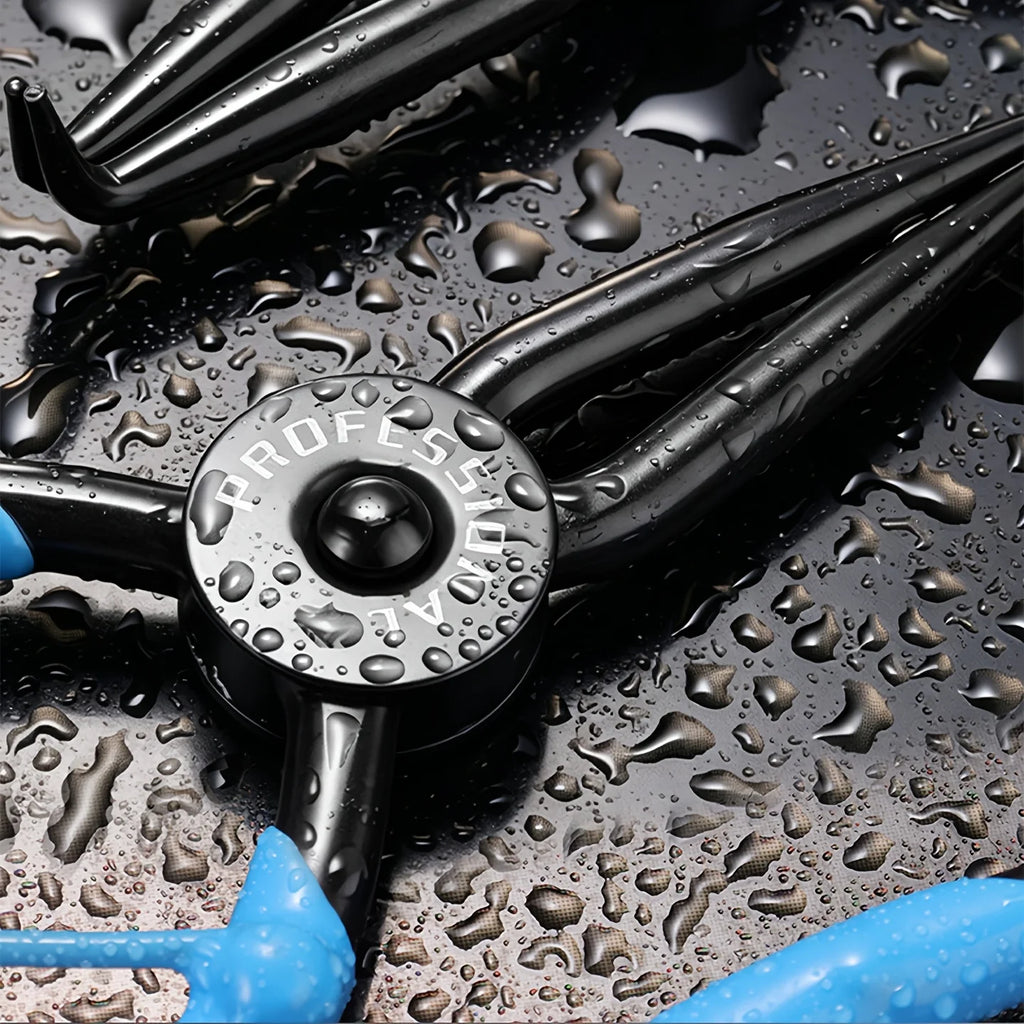 Snap Ring Pliers, 7-Inch Heavy Duty Internal/External Circlip Pliers with Straight & Bent Jaw Tips, Spring-Loaded