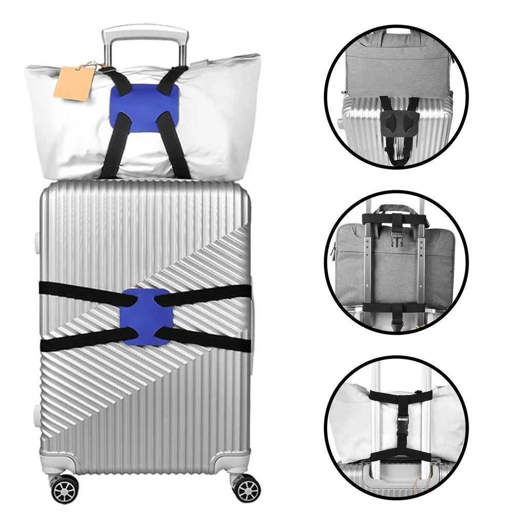 Luggage reinforcement strap, suitcase elastic strap, outdoor travel accessories