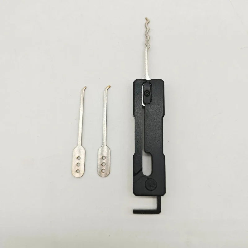 1Set For Grav Pick Multi-Tool Quick Flip Stainless Steel Outdoor Multi-Tool Outdoor Essential Tool Multi-Tool Lock Pick Tool
