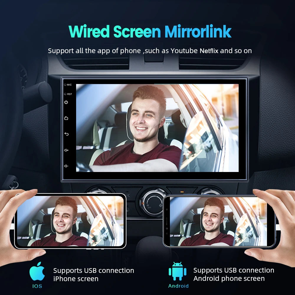 Carlinkit Wireless CarPlay Activator & Android Auto Wired USB Dongle AI Box for Android Radio Unit Bluetooth Charger Mirrorlink