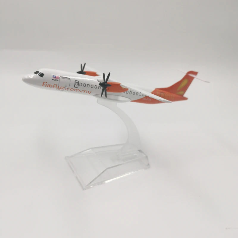 JASON TUTU 16cm Malaysia Airlines East Horse ATR72-600 Plane Airplane Model Aircraft Model Diecast Metal 1/400 Scale Planes