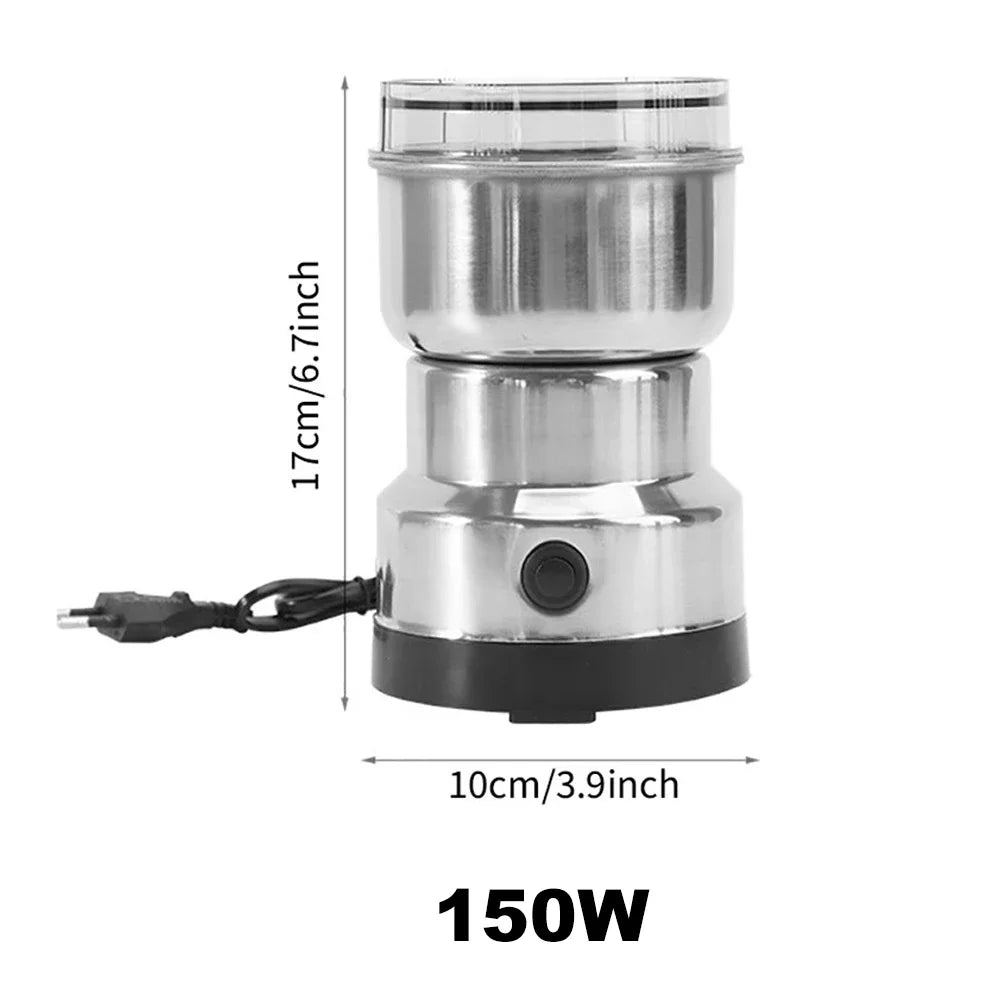 Electric Coffee Grinder Stainless Steel High-power Cereal Nuts Beans Spices Grains Grinding Moedor de cafe Blenders for kitchen