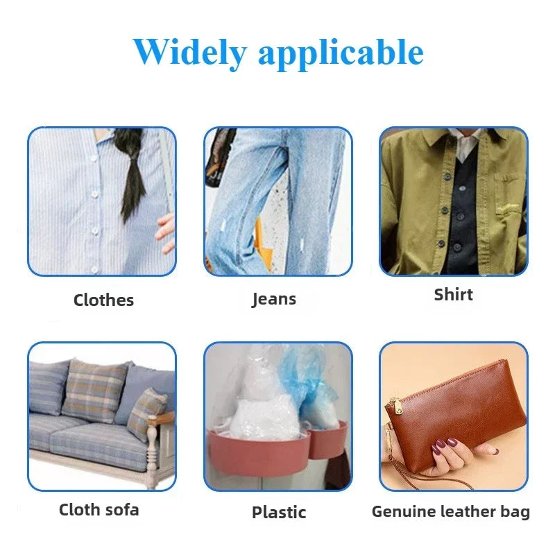 Fabric Glue DIY Cloth Fibre Adhesive Strong Glue Multipurpose Industrial Repair Adhesive Fabric Glue for Clothes Waterproof