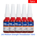 243 10ml/0.34oz Strong Thread Locking Adhesive High Temperature Anaerobic Adhesive Suitable For Automotive Machinery locking