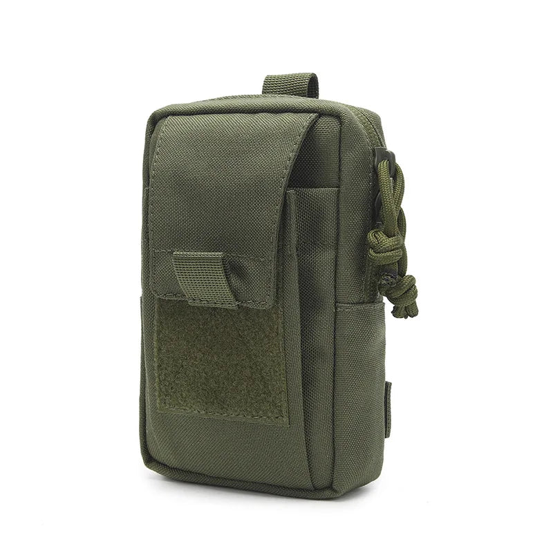 Tactical MOLLE Phone Pouch Bag EDC Gadget Waist Belt Pack for Outdoors Hunting Camping Trekking Traveling
