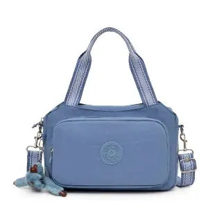 Fashionable Diaper Bag For Women Luxury Leather Shoulder Bag Unique Square Shape Original Retro Style For Party Or Leisure