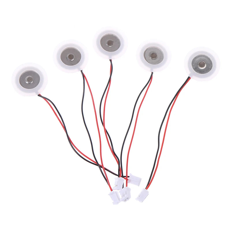 5pcs 16mm Mist Maker Replacement Atomizer Plate DIY Ultrasonic Film Moisturizing Transducer for Office Indoor Plant Scene