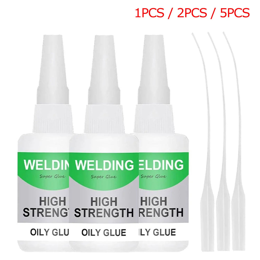 Welding High Strength Oily Glue - Universal Superglue Mighty Instant Glue for Resin Ceramic Metal Glass
