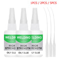 Welding High Strength Oily Glue - Universal Superglue Mighty Instant Glue for Resin Ceramic Metal Glass