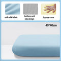 1Pc Thick Seat Cushion Ultra Soft Memory Foam Office Chair Pad Breathable Rebound Waist Support Cushion