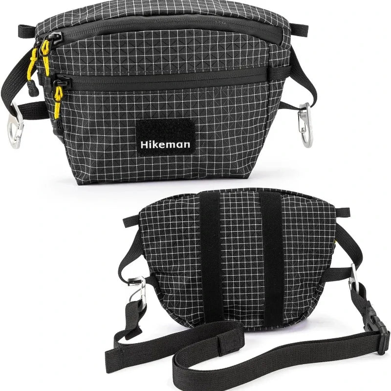 Outdoor Chest Bag UHMWPE 1.2L Large Capacity Waterproof Adjustable Lightultra Bag for Camping Hiking Cycling Running Fishing