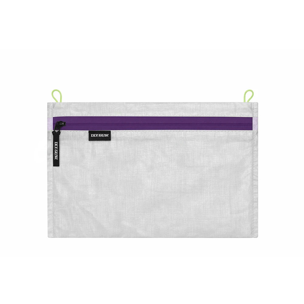 Ultralight DCF Dyneema Storage Pouch Waterproof Zipper Bag Lightweight Camping Hiking Travel Wallet Passport Card Holder Case