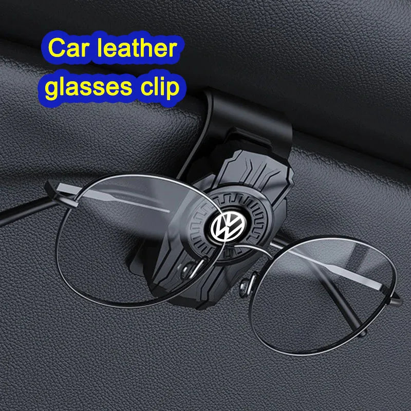 Car glasses clip，car interior supplies，sunglasses bill storage clip,car accessories,for Volkswagen Passat Santana Tiguan Golf